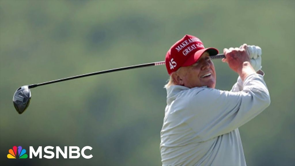 Trump goes on odd tangent about golf while talking about NATO