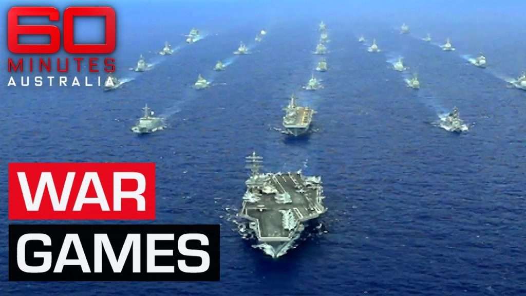 Preparing for war: Military firepower on show in the Pacific | 60 Minutes Australia