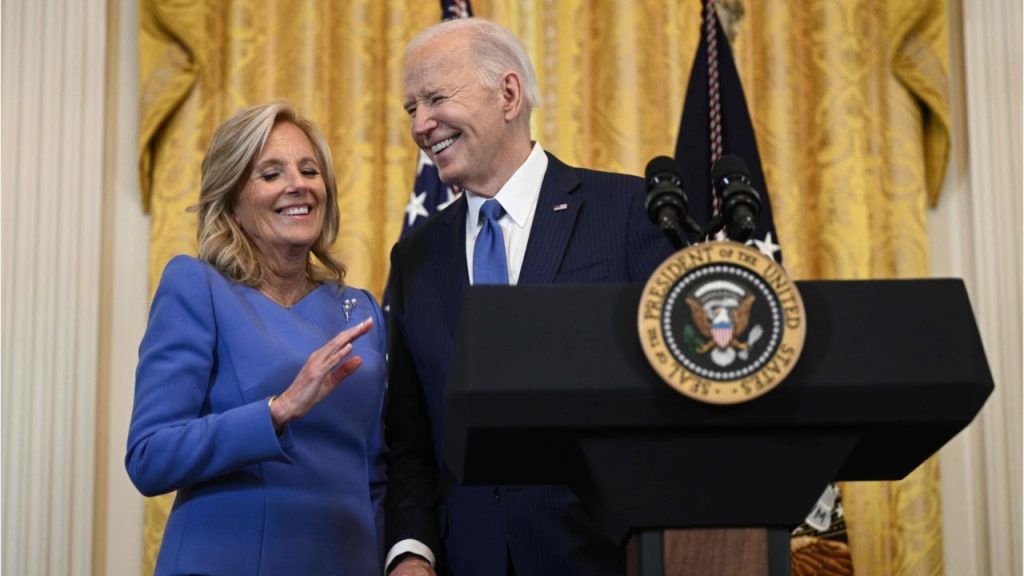 Jill Biden rushes over to rescue ‘confused’ Joe talking to another woman