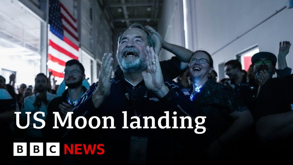 US company makes historic Moon landing | BBC News