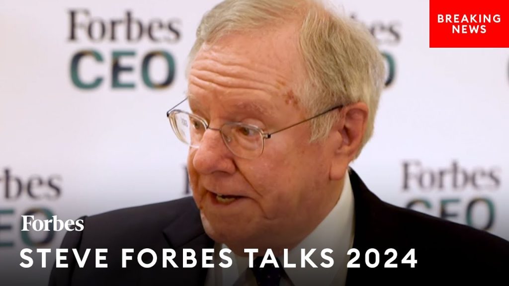 Steve Forbes Makes Major Prediction About 2024 Election: Why Trump-Biden Match Won’t Happen