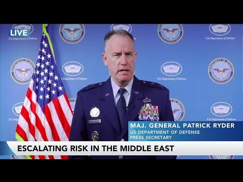 Pentagon: US doesn’t want a wider war with Iran or in Middle East