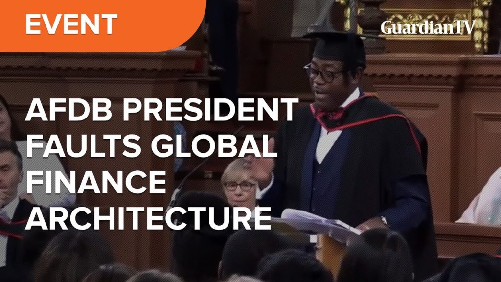 AFDB President faults global finance architecture | Event