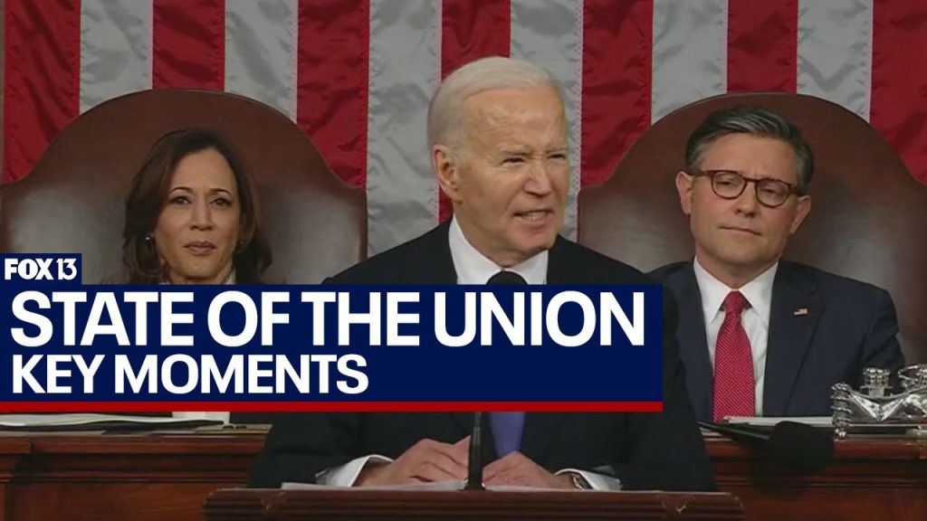 Highlights from President Biden’s fiery 2024 State of the Union address