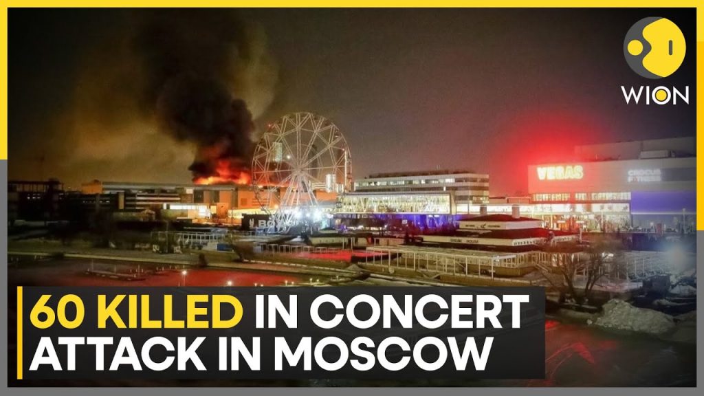 Terror attack in Moscow: Gunmen opens fire with automatic weapons on concert goers | WION