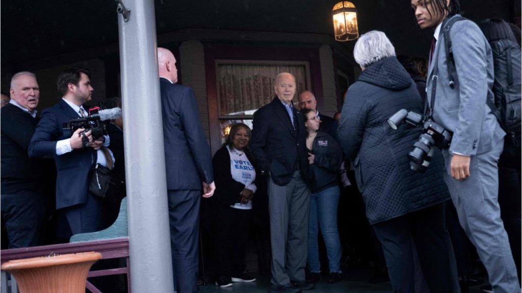 Watch the ‘incredible’ moment Joe Biden’s handlers save him from the press