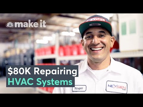 I Make K A Year Repairing Air Conditioners | On The Job