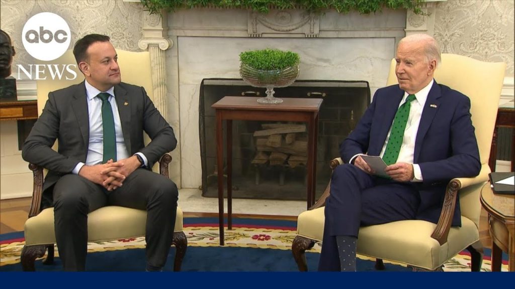 Biden hosts Ireland’s prime minister ahead of St. Patrick’s Day