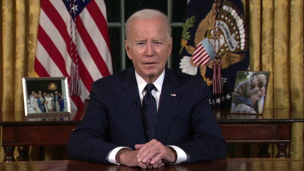 President Biden Oval Office address on Israel and Ukraine