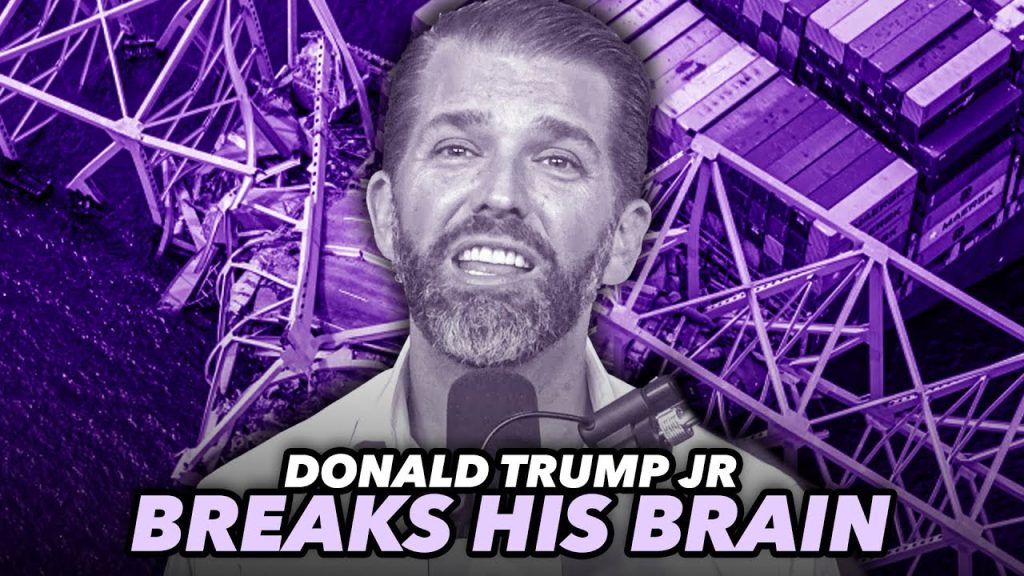 Trump Junior Breaks His Brain Trying To Blame Biden For Bridge Collapse