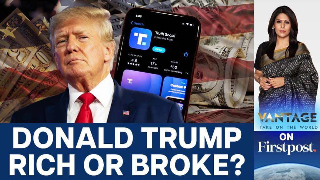 Donald Trump’s Net Worth Hits .5 Bn | But is He Still Broke? | Vantage with Palki Sharma