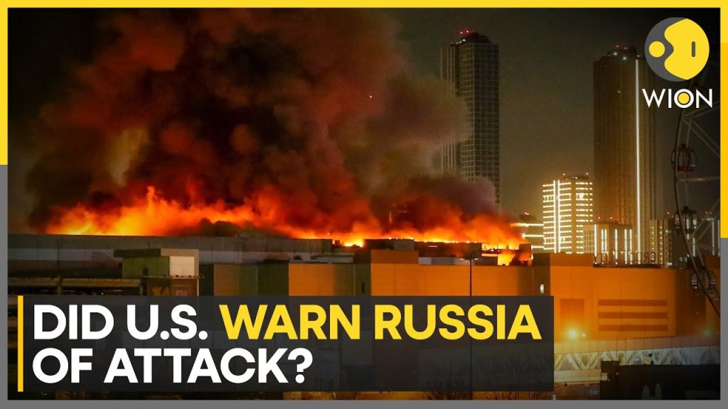 Did US told Russia that Crocus City Hall was possible target of attack | WION News