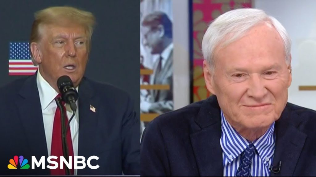 ‘It’s blasphemy’: Chris Matthews reacts to Trump comparing himself to Jesus
