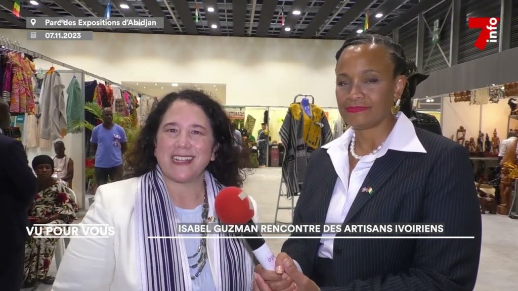 Isabel Guzman,  administratrice de Small Business Administration USA rencontre les artisans locaux