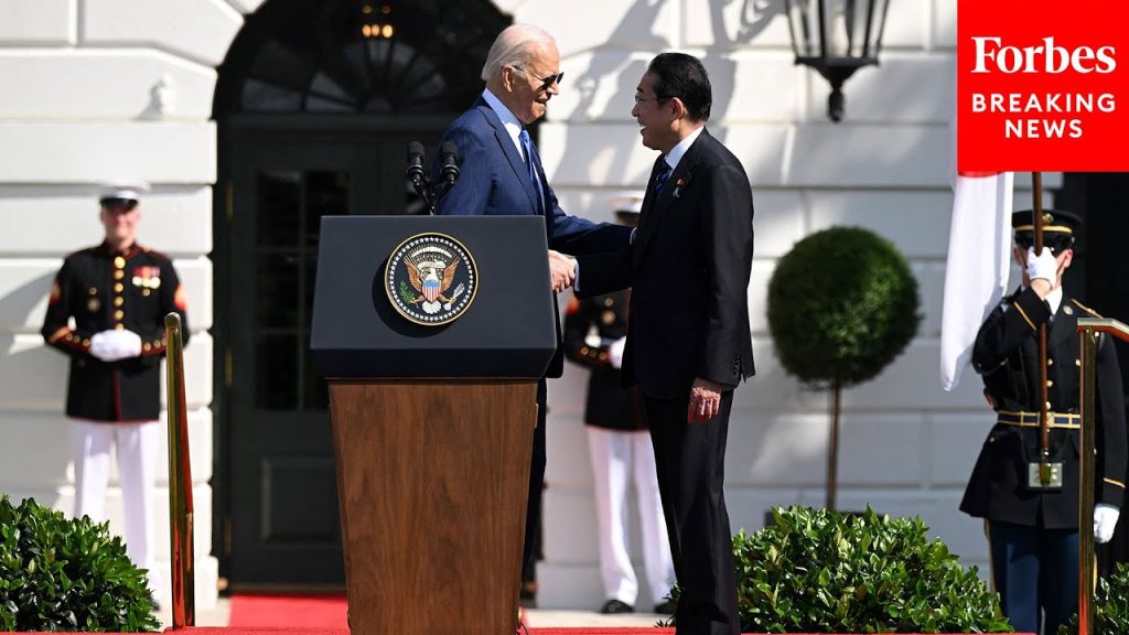 President Biden Welcomes Japanese Prime Minister Fumio Kishida To The White House