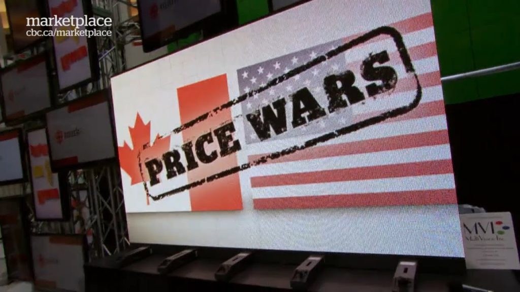 Canada vs. U.S. pricing: Why we often pay more (CBC Marketplace)