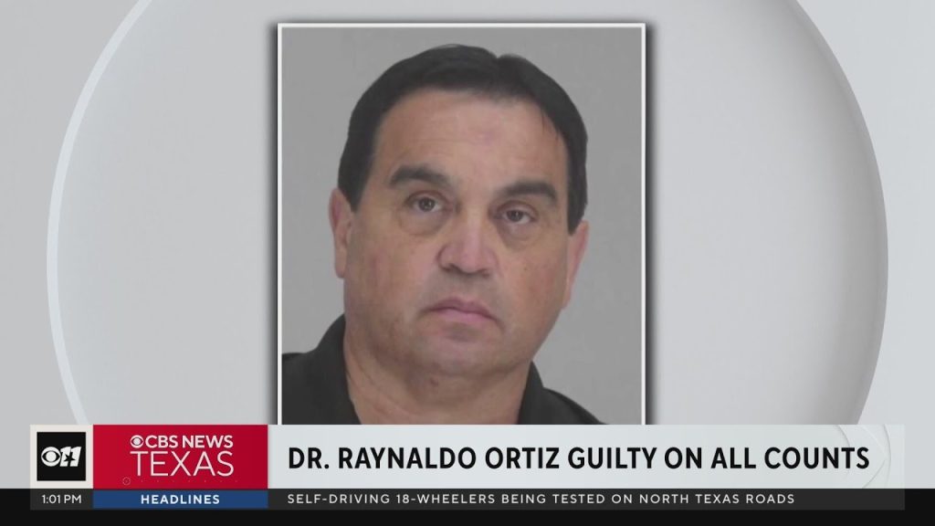 Raynaldo Ortiz found guilty on 10 felony charges