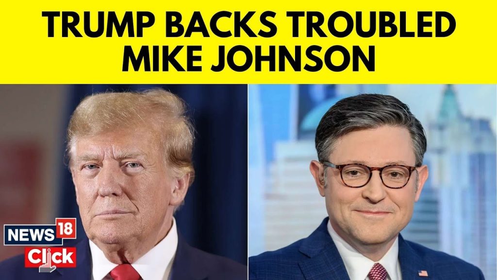 US News Today: Trump Backs Mike Johnson At Pivotal Mar-A-Lago Meet | English News | News18 | N18V