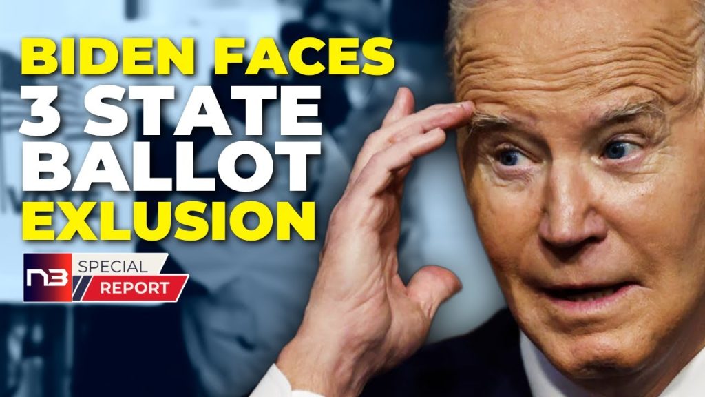 Biden’s 2024 Run In Jeopardy As 3 States Threaten To Leave Him Off The Ballot