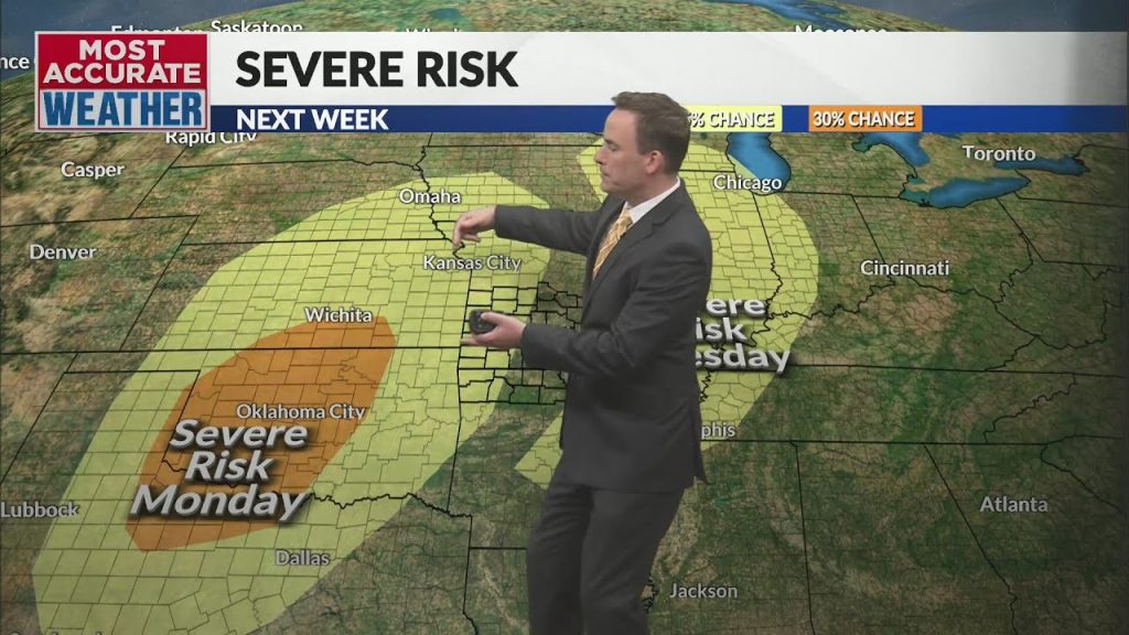 T-shirt weather this weekend, severe potential next week