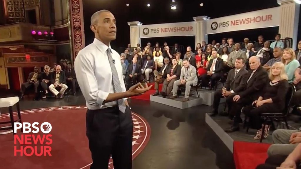 Why restrict ‘good’ gun owners, resident asks President Obama at town hall