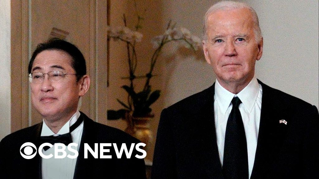 Biden welcomes Japan’s Kishida to White House for state dinner