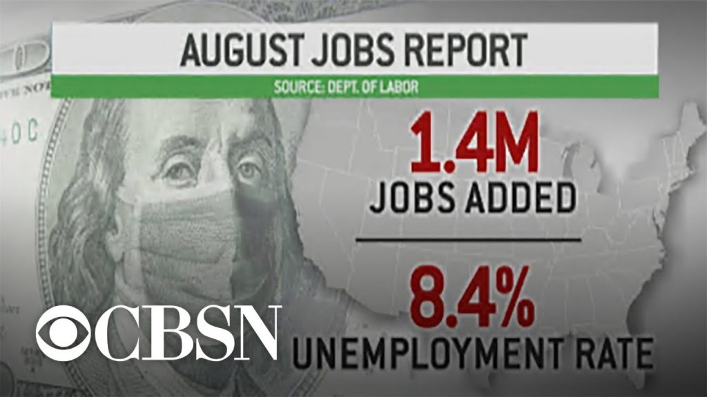 U.S. economy added 1.4 million jobs in August