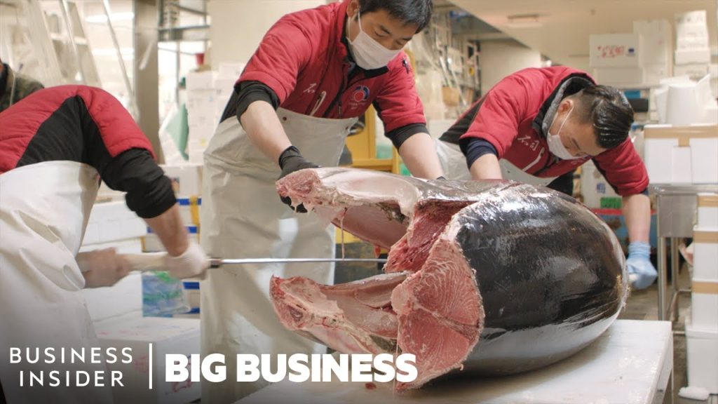 How A 600 Pound Tunafish Sells For  Million At The Largest Fish Market In The World | Big Business