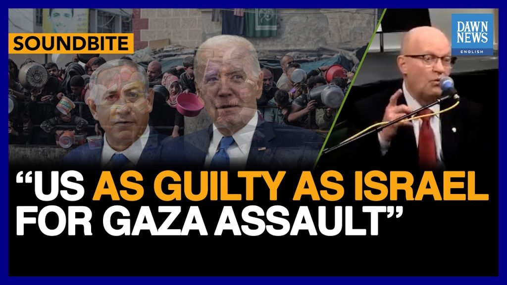 US As Guilty As Israel For Gaza Assault: Colonel Lawrence Wilkerson | Dawn News English