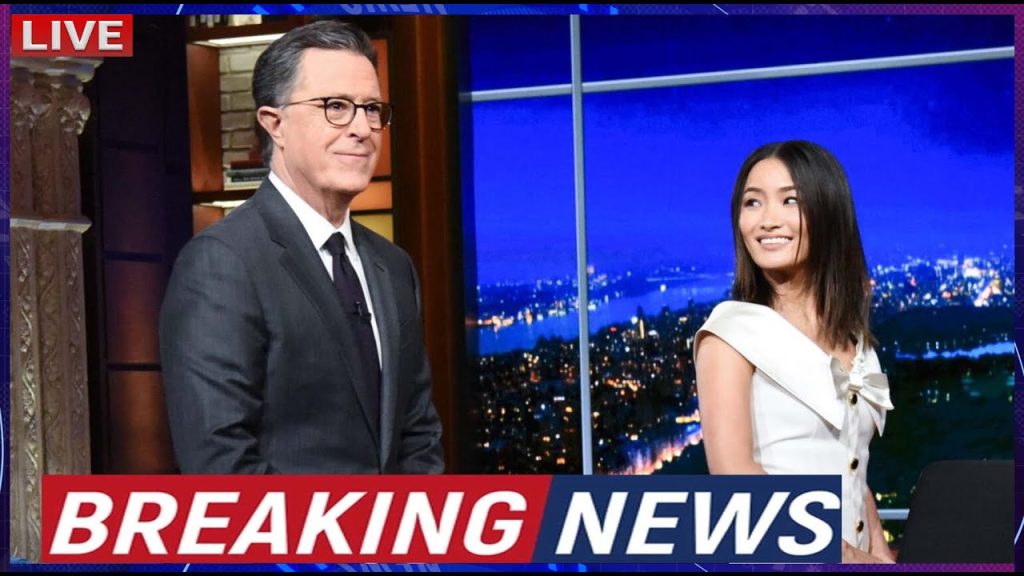 Stephen Colbert” is back with an all new episode Monday, and Anna Sawai appears as one of the key