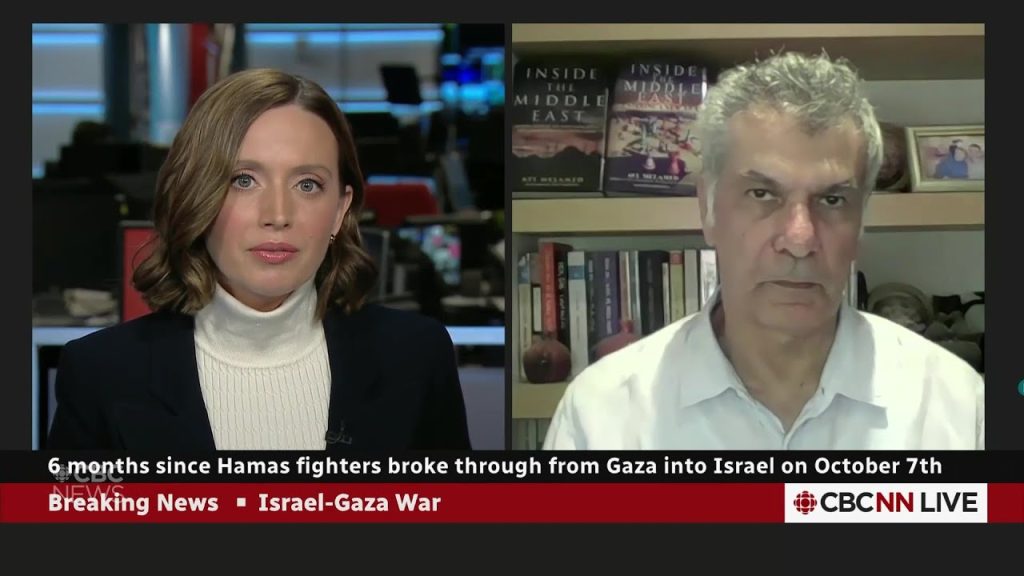 CBC News Network speaks with military analyst Avi Melamed to mark 6 months since October 7