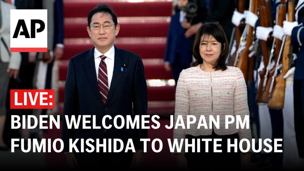 LIVE: Joe and Jill Biden welcome Japan PM Fumio Kishida and wife to White House