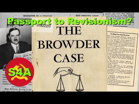 Earl Browder’s 1940 Passport Fraud Case + Subsequent Imprisonment & Commutation of Sentence by FDR