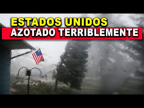 Impacto severo en U.S.A.  Carolina del Sur sumida en el Caos. Granizada destruye cientos de casas