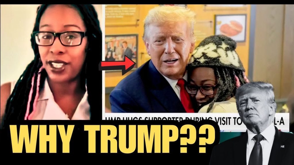 Black Woman Who Hugged Trump At Chick-Fil-A Explains Her Support For Him And Not Biden