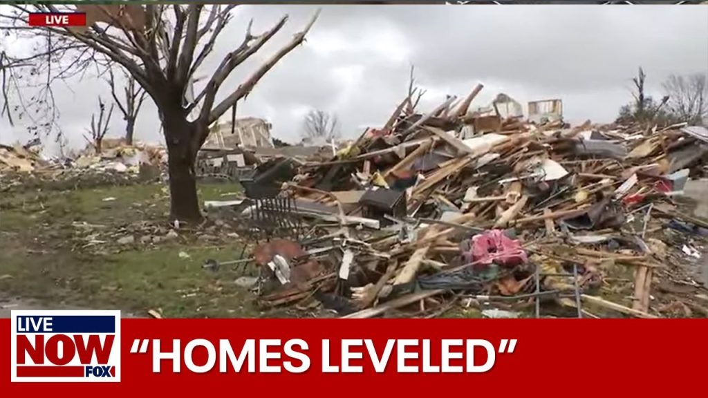 Nebraska tornado damage shows destroyed homes, multiple tornados caught on camera | LiveNOW from FOX