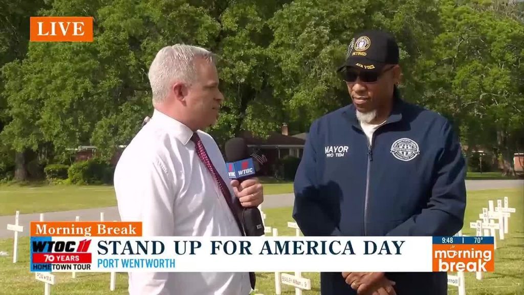 Stand Up for America event in Port Wentworth