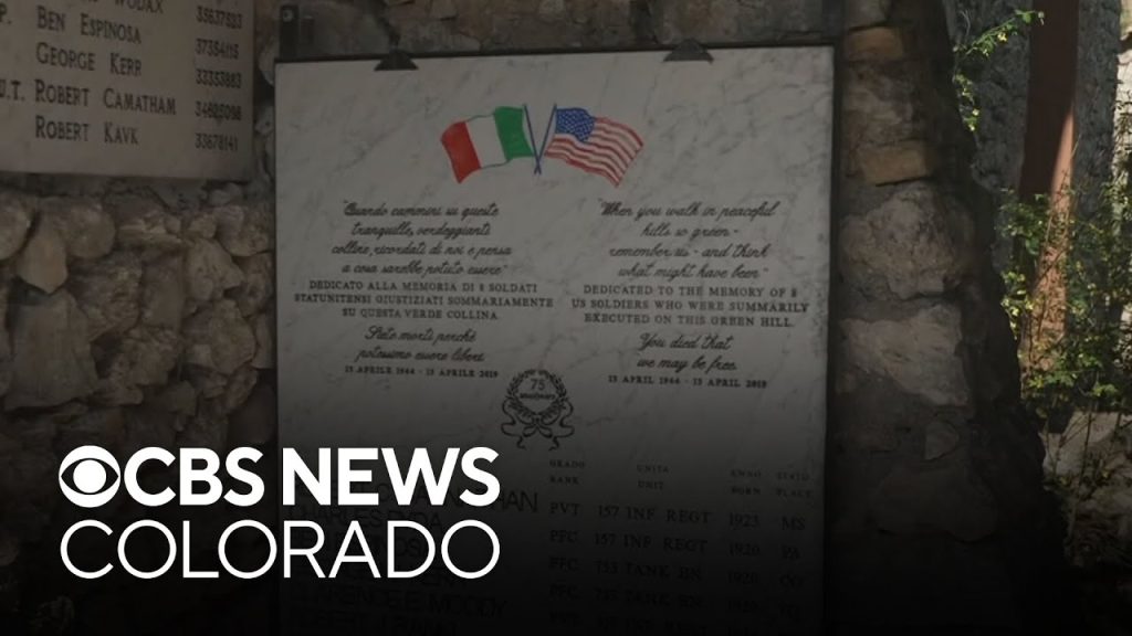 Italian town honors American World War 2 heroes including Colorado veteran
