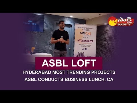 ASBL LOFT | Hyderabad Most Trending Projects at Financial District | NRI ONE | USA @SakshiTV