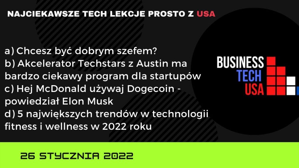 Business Technology USA | 26 stycznia 2021