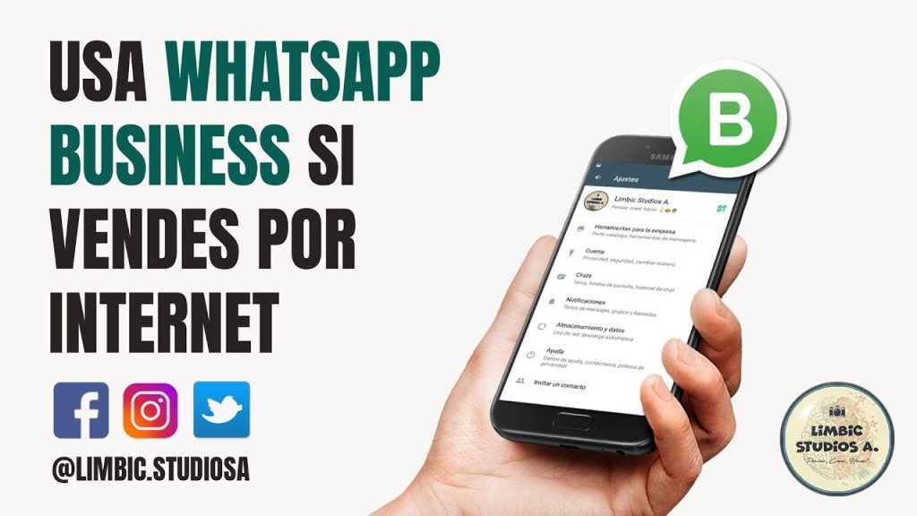 Usa Whatsapp Business si vendes por internet. 🚨✅💵