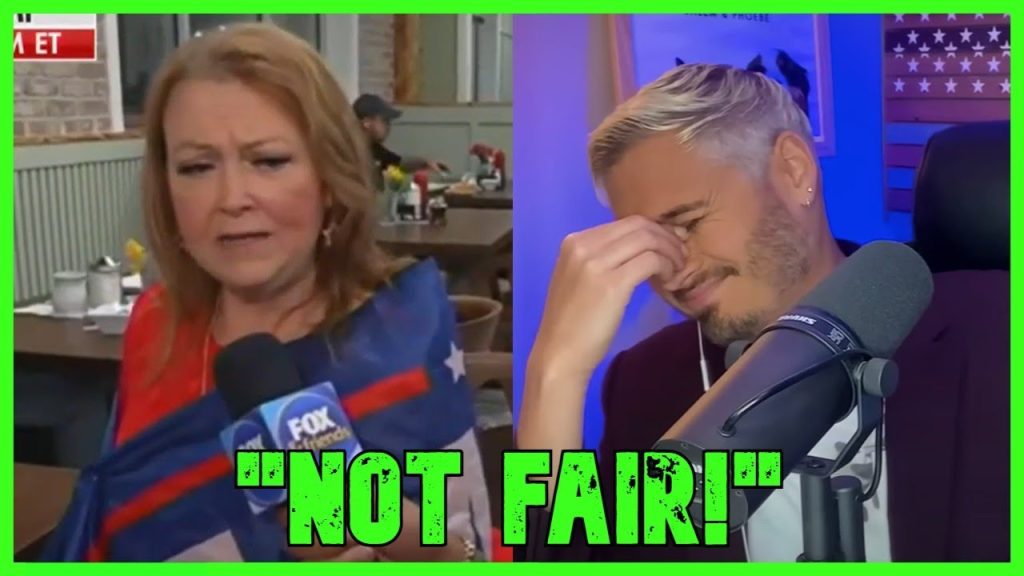 ‘NOT FAIR!’: MAGA Woman CRIES In Diner Wrapped In Trump Flag | The Kyle Kulinski Show