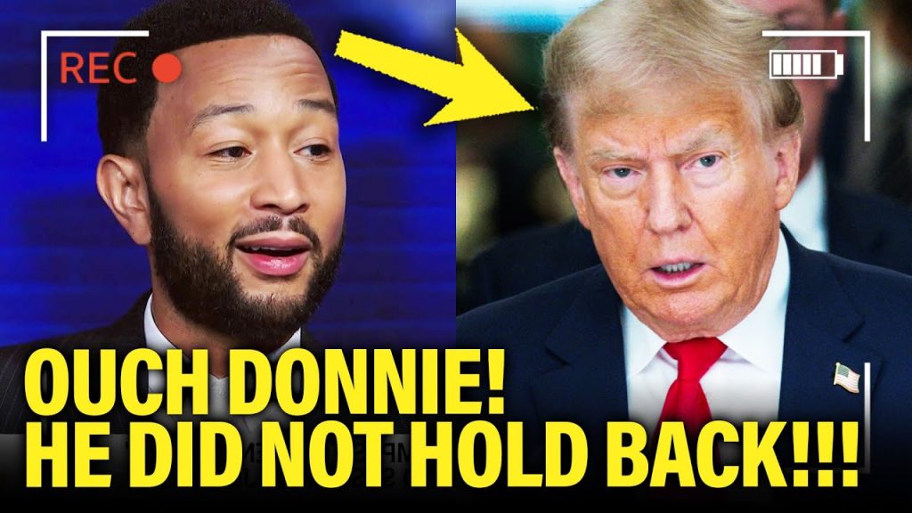 John Legend DESTROYS Trump with ONE SIMPLE statement