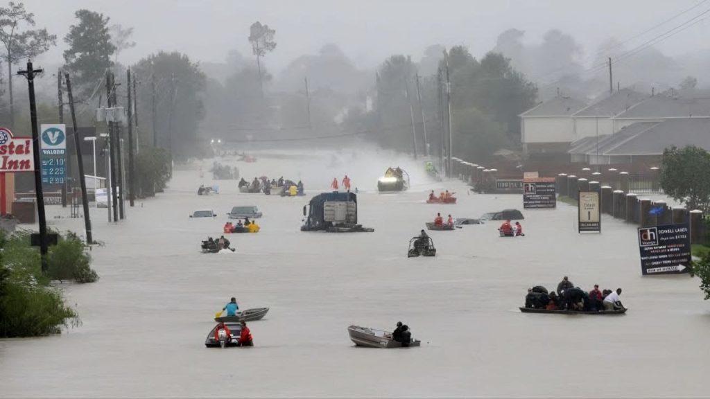 Storms Bombard Texas Without Mercy: Flash Floods Submerge Thousands of Homes in Houston