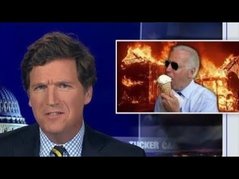 Tucker Carlson in Viral clash with Joe Biden,leaves him looking CONFUSED on Stage