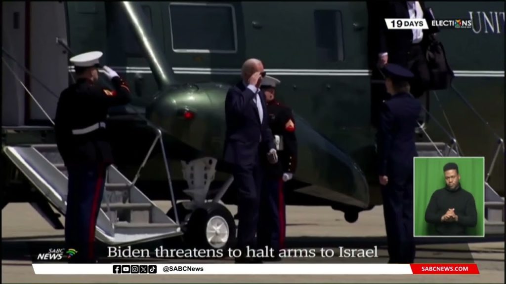 Biden threatens to halt offensive weapon shipments to Israel amid Gaza invasion plans