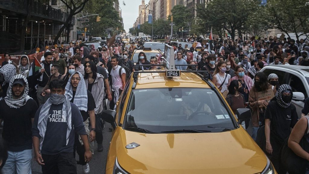 Pro-Palestine activists cause chaos as they descend on the Met Gala